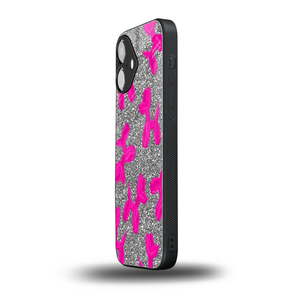 Glittery Ride Phone Case for Iphone 16 | Glass Case