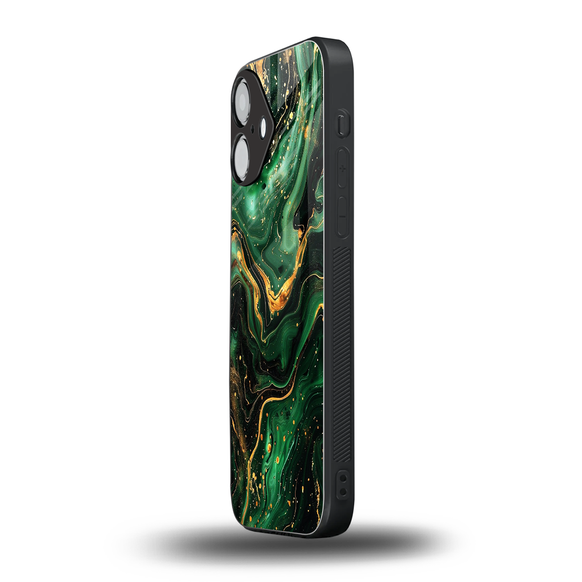 Golden Forest iPhone 16 mobile cover | shockproof glass phone case