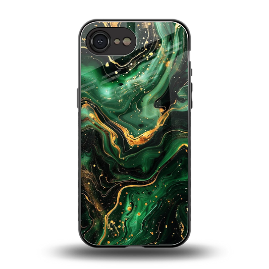 Golden Forest back phone cover | glass case for iphone 16e
