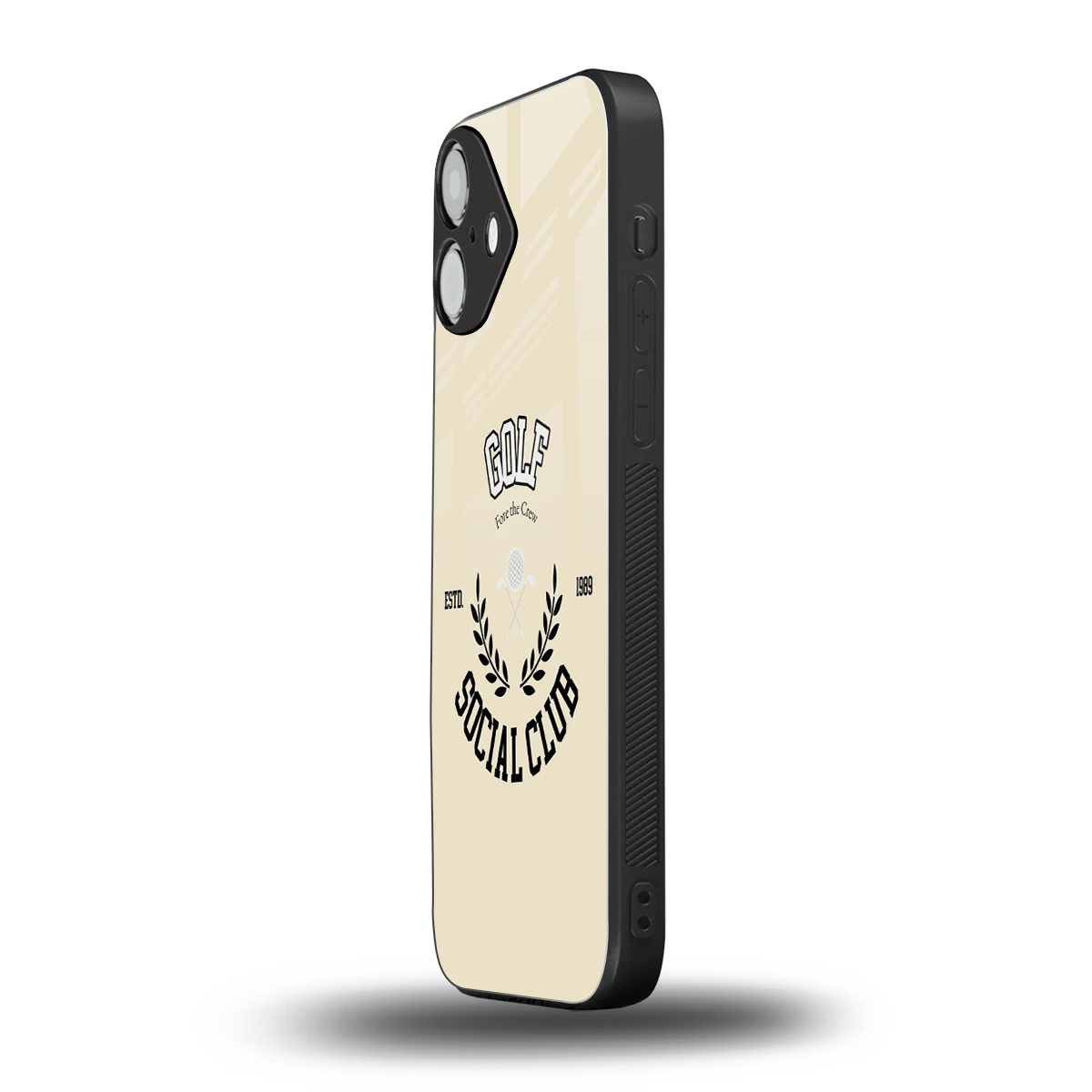 Golf Social Club iphone 16 plus mobile cover | shockproof glass phone case