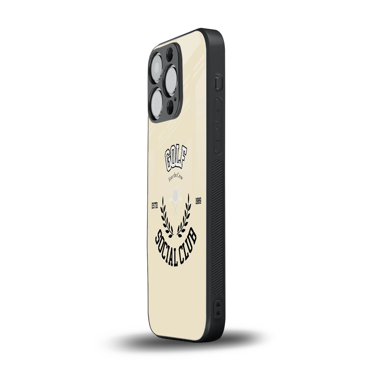 Golf Social Club iphone 16 pro mobile cover | shockproof glass phone case