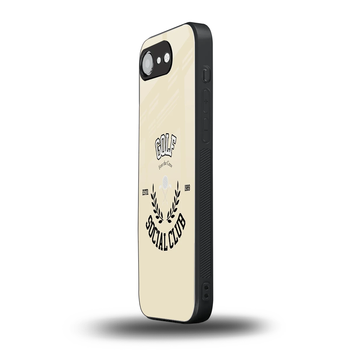 Golf Social Club iphone 16e mobile cover | shockproof glass phone case