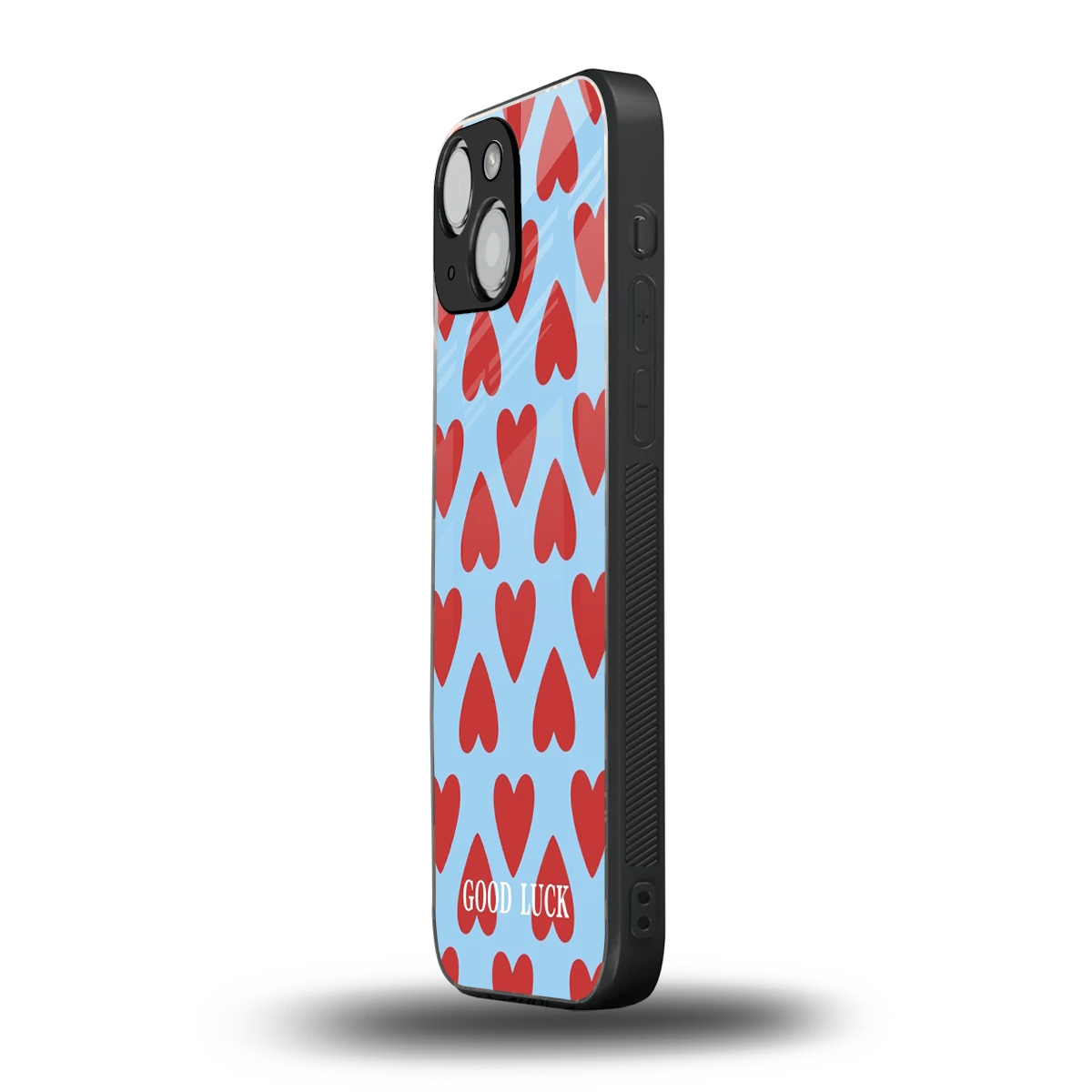Good Luck iphone 13 mini mobile cover | shockproof glass phone case