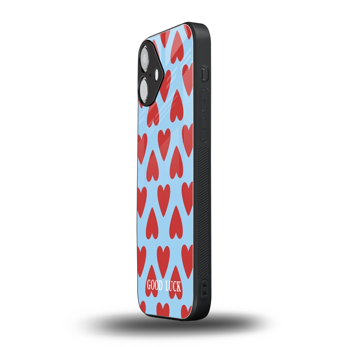 Good Luck iphone 16 plus mobile cover | shockproof glass phone case