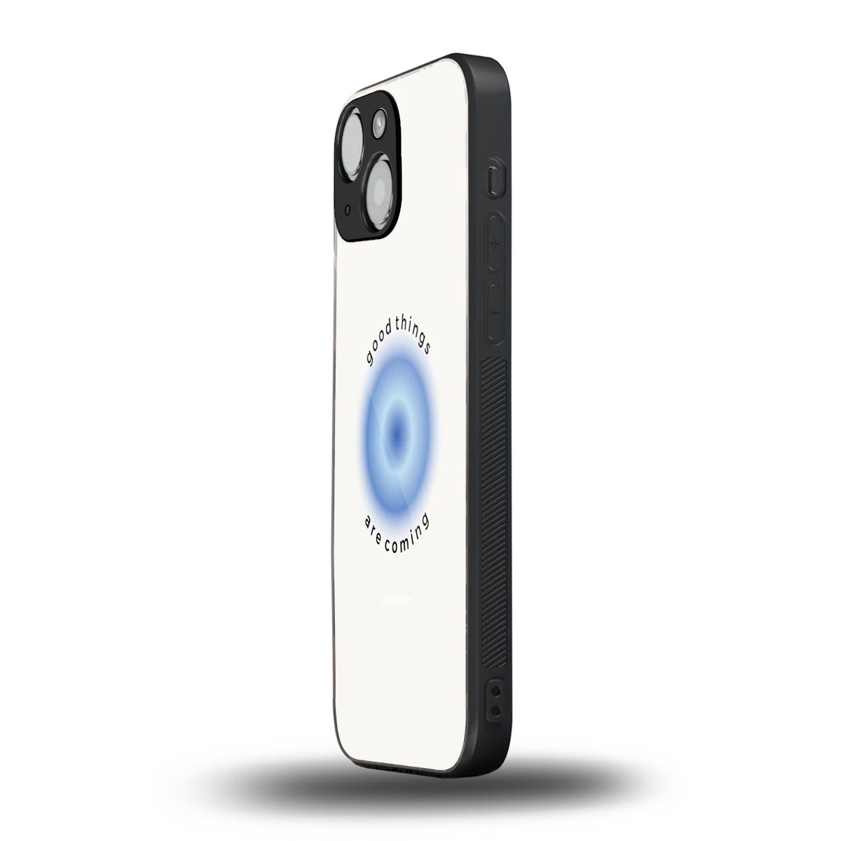 Good Things Are Coming iphone 13 mini mobile cover | shockproof glass phone case