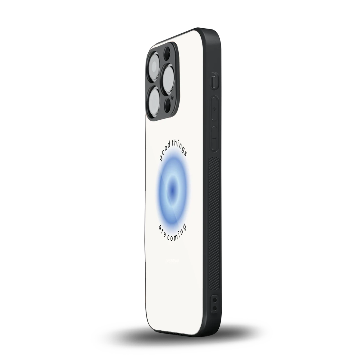 Good Things Are Coming iphone 16 pro mobile cover | shockproof glass phone case