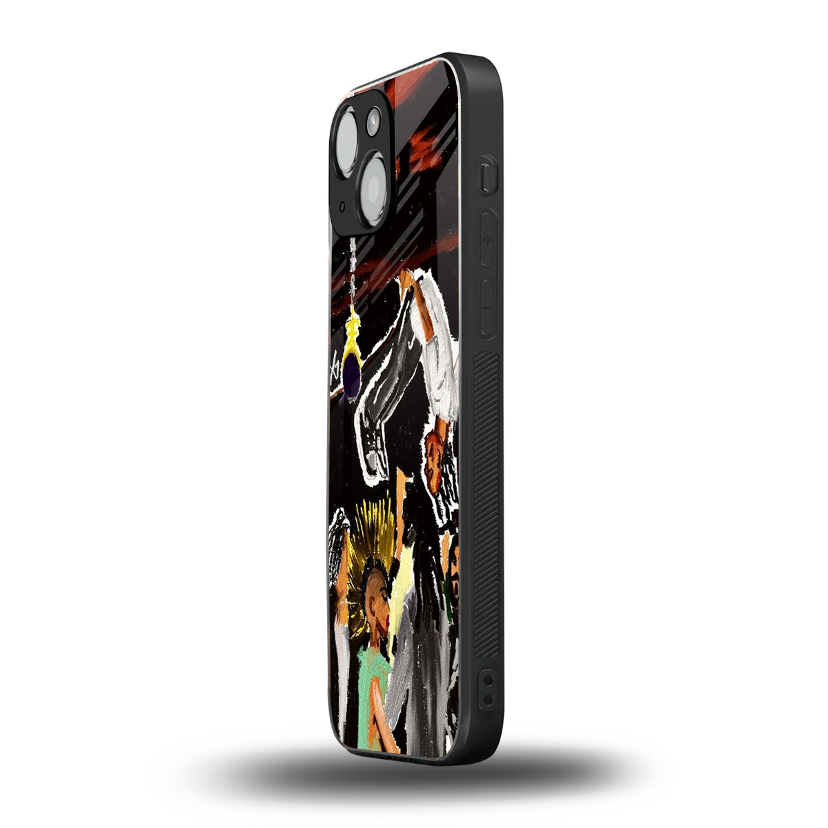 Gravity Break iphone 13 mini mobile cover | shockproof glass phone case