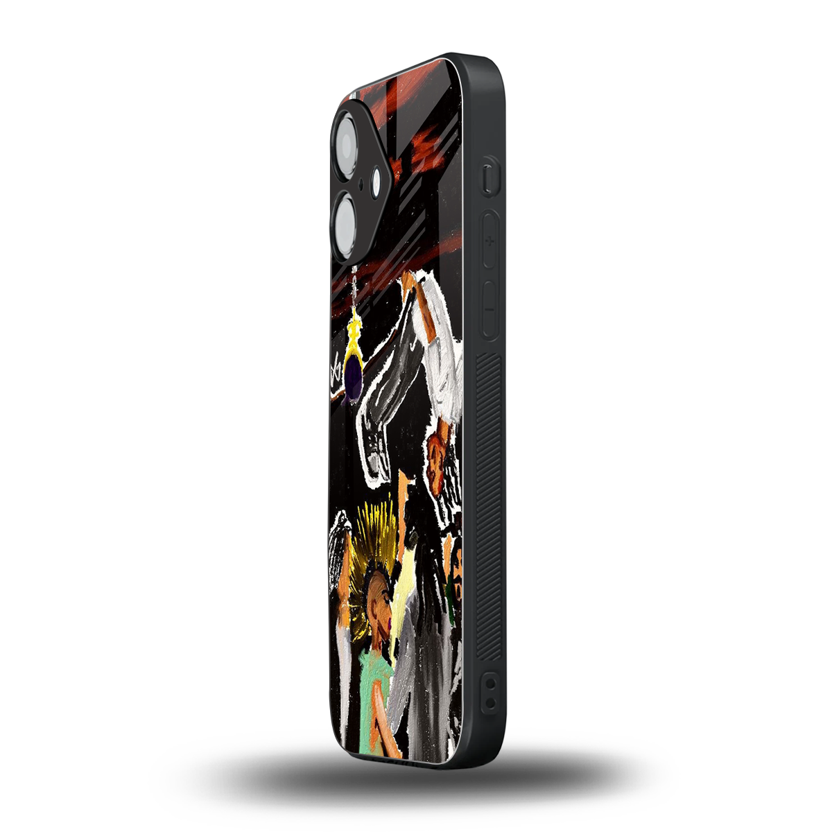 Gravity Break iPhone 16 mobile cover | shockproof glass phone case