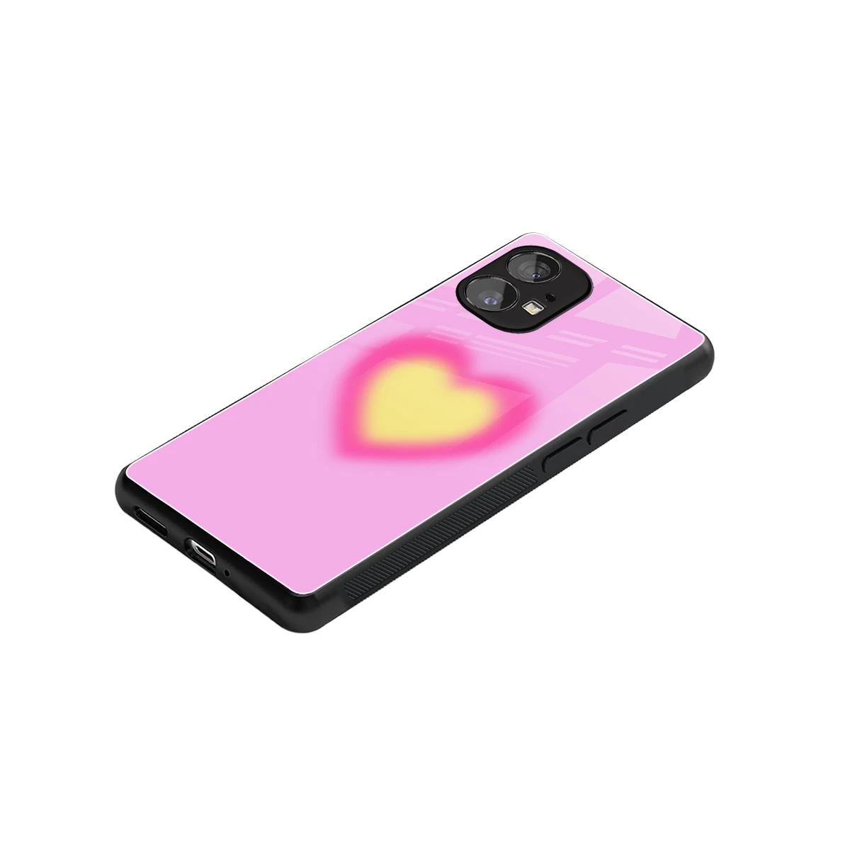 Heart Spectrum stylish phone case for nothing phone 1 | glossy glass and slim fit