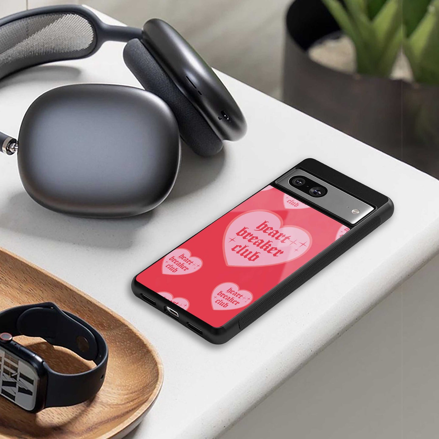 Heart Breaker Club Phone Case for Iphone 16 | Glass Case