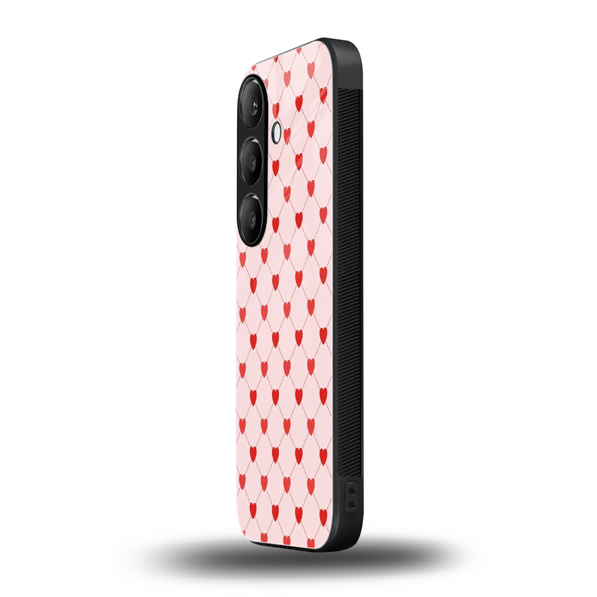 Heartbeat samsung galaxy s24 mobile cover | shockproof glass phone case