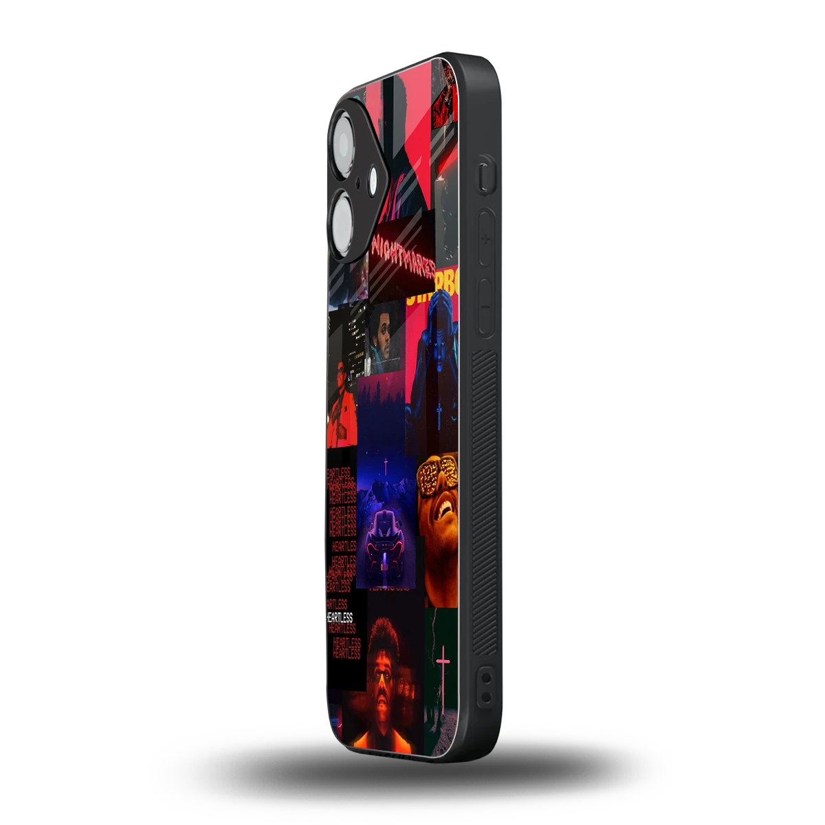 Heartless Vibes iPhone 16 mobile cover | shockproof glass phone case