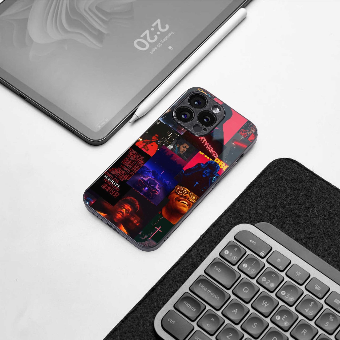 Heartless Vibes Phone Case for Iphone 16 | Glass Case