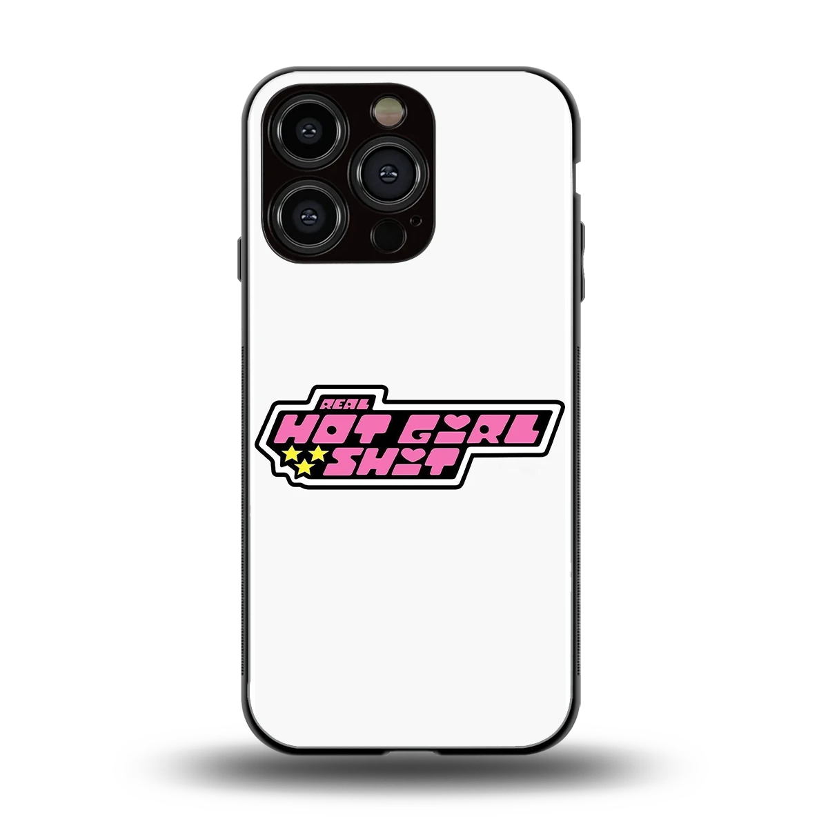 Hot Girl Energy back phone cover | glass case for iphone 16 pro