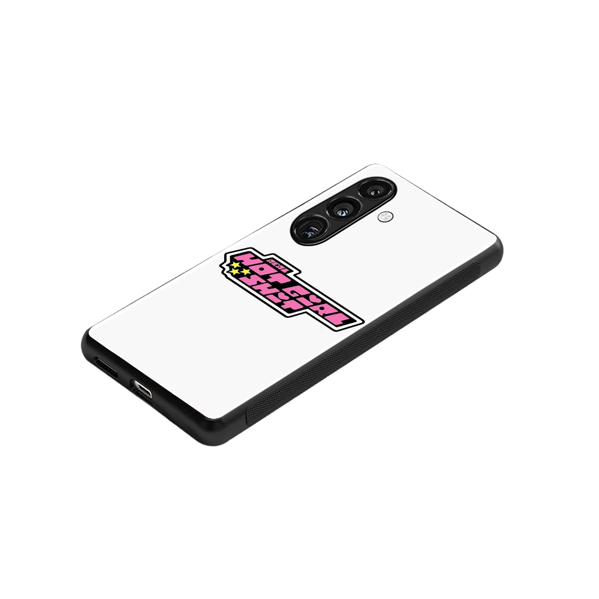 Hot Girl Energy stylish phone case for samsung galaxy s24 | glossy glass and slim fit