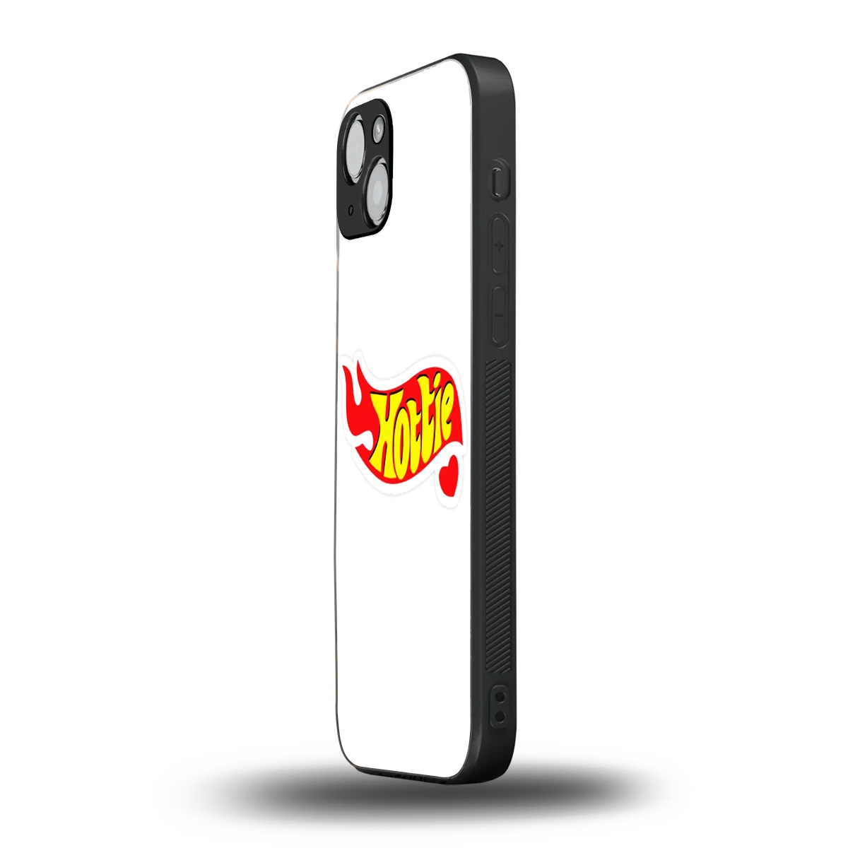 Hottie iphone 14 plus mobile cover | shockproof glass phone case