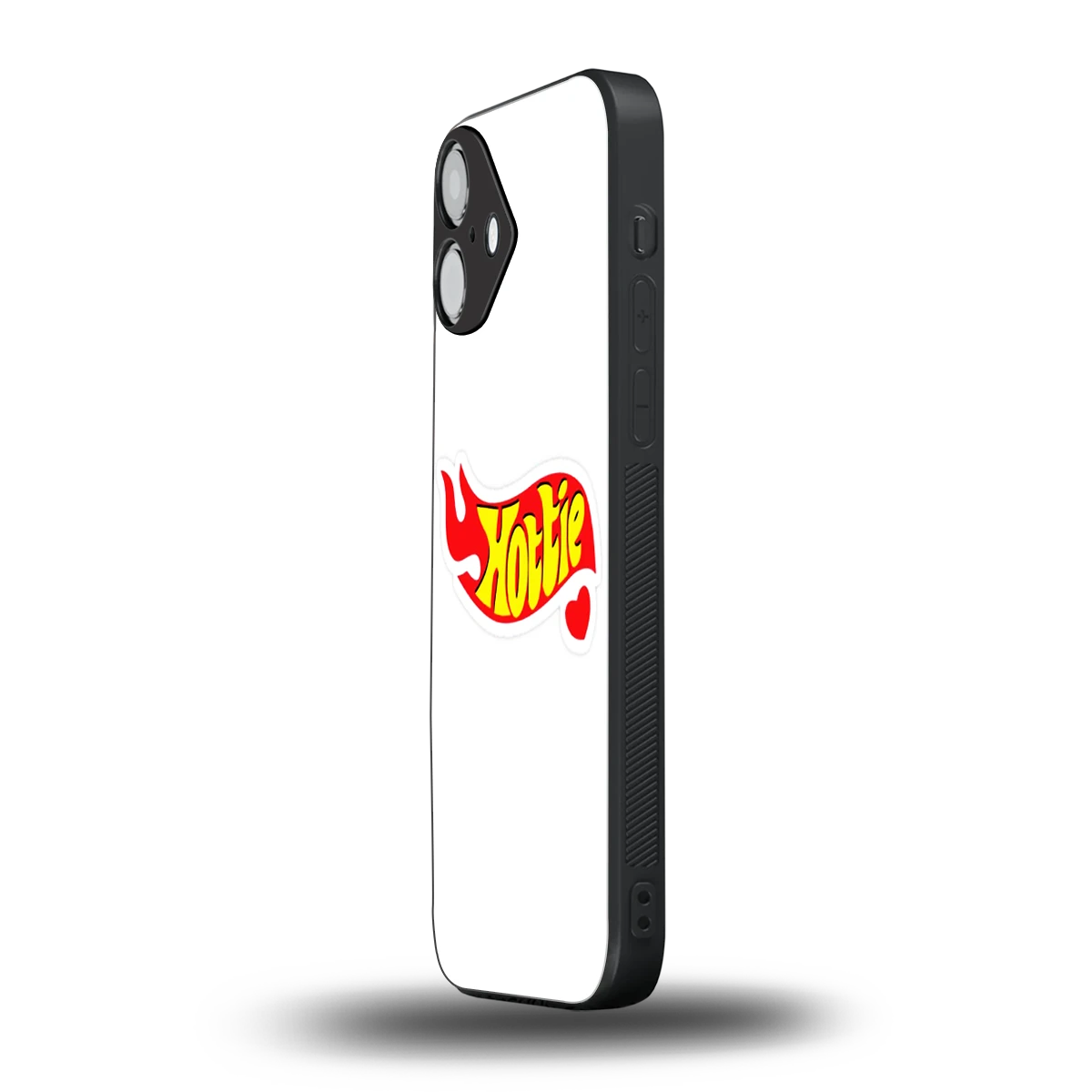 Hottie iphone 16 plus mobile cover | shockproof glass phone case