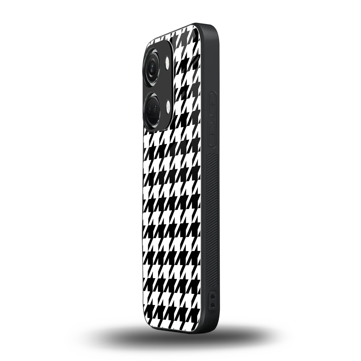 Houndstooth oneplus nord 3 mobile cover | shockproof glass phone case