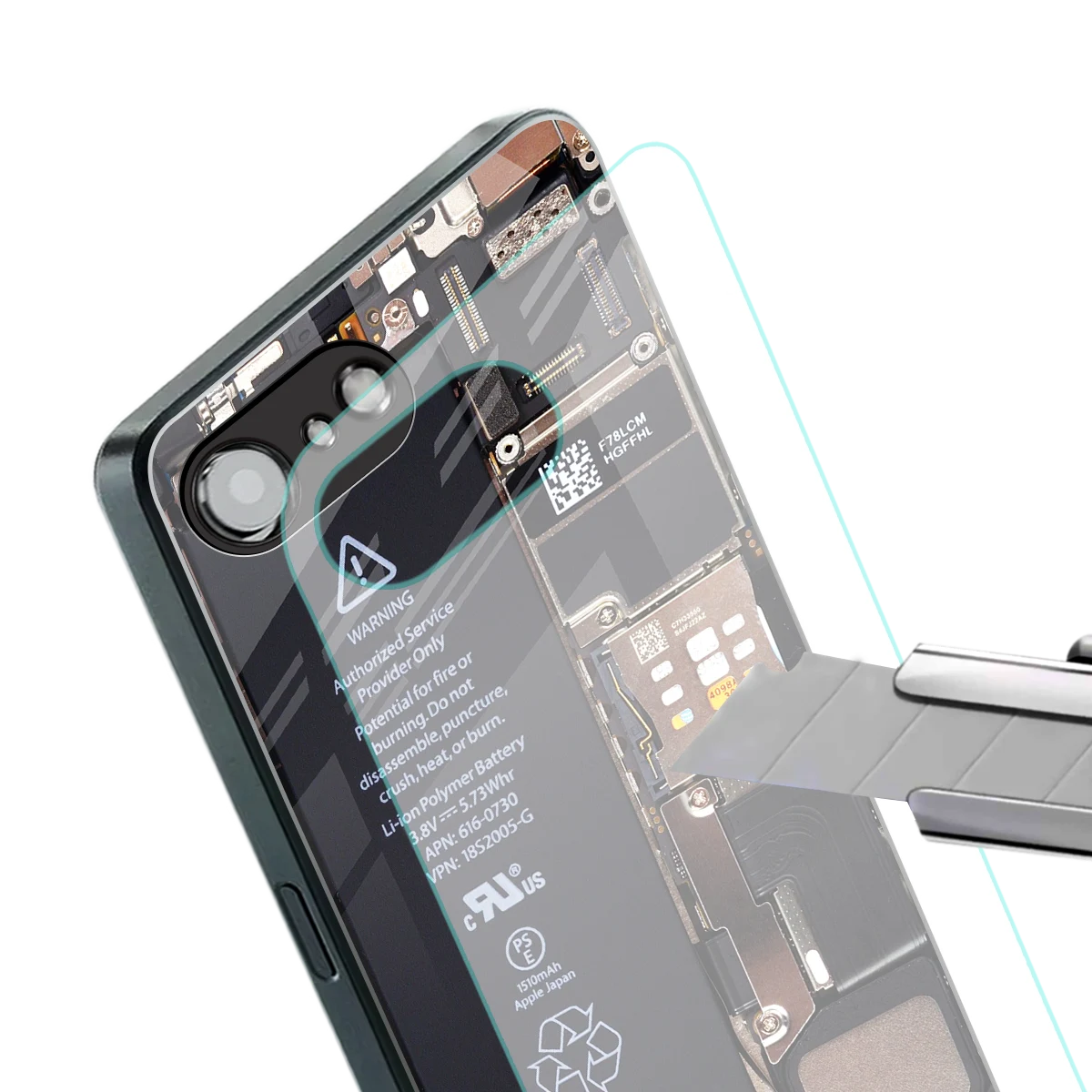 Inside Out stylish phone case for iphone 16e | glossy glass and slim fit