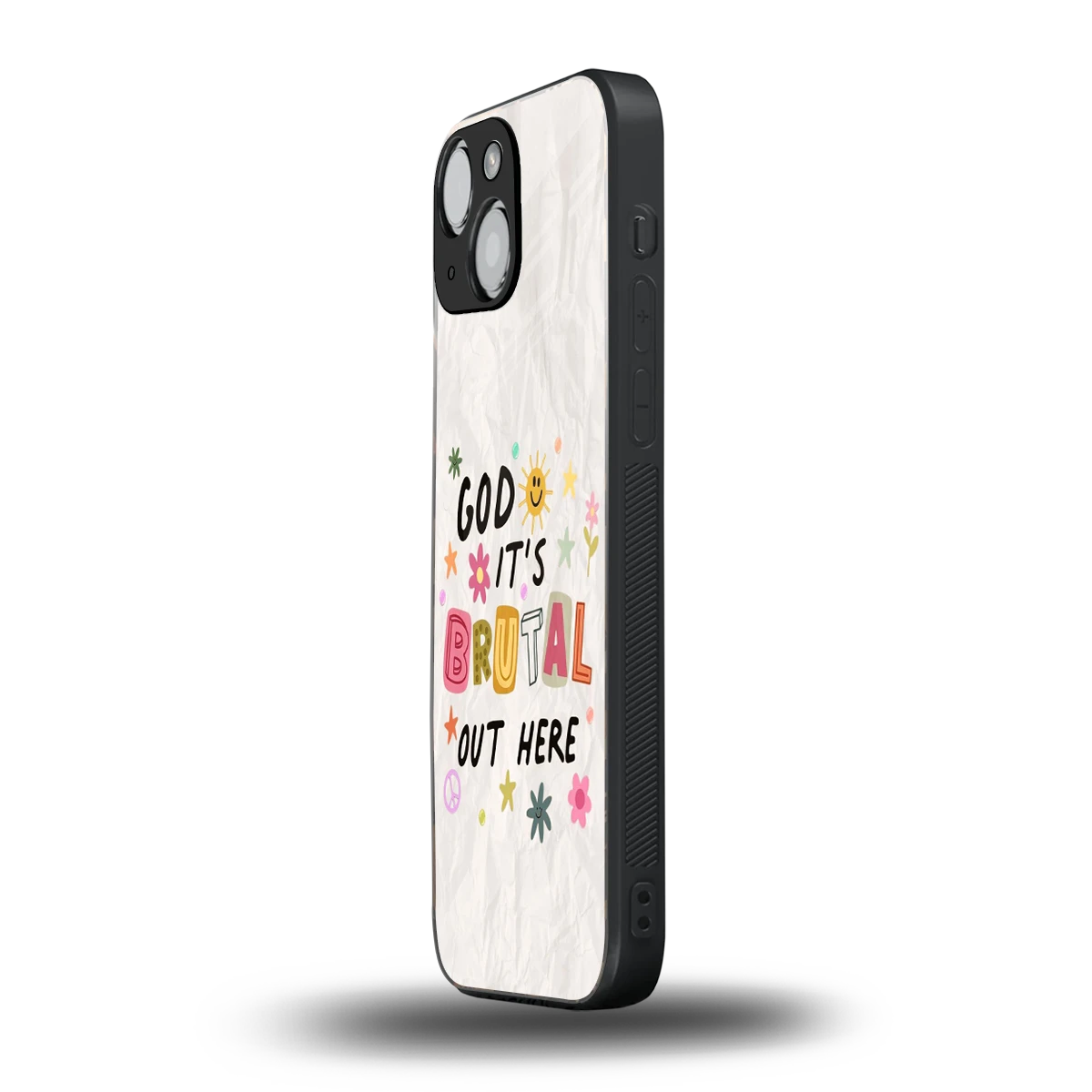 It's Brutal Out Here iphone 13 mini mobile cover | shockproof glass phone case