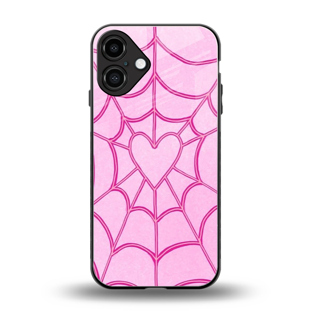 Jelly Bean back phone cover | glass case for iphone 16 plus