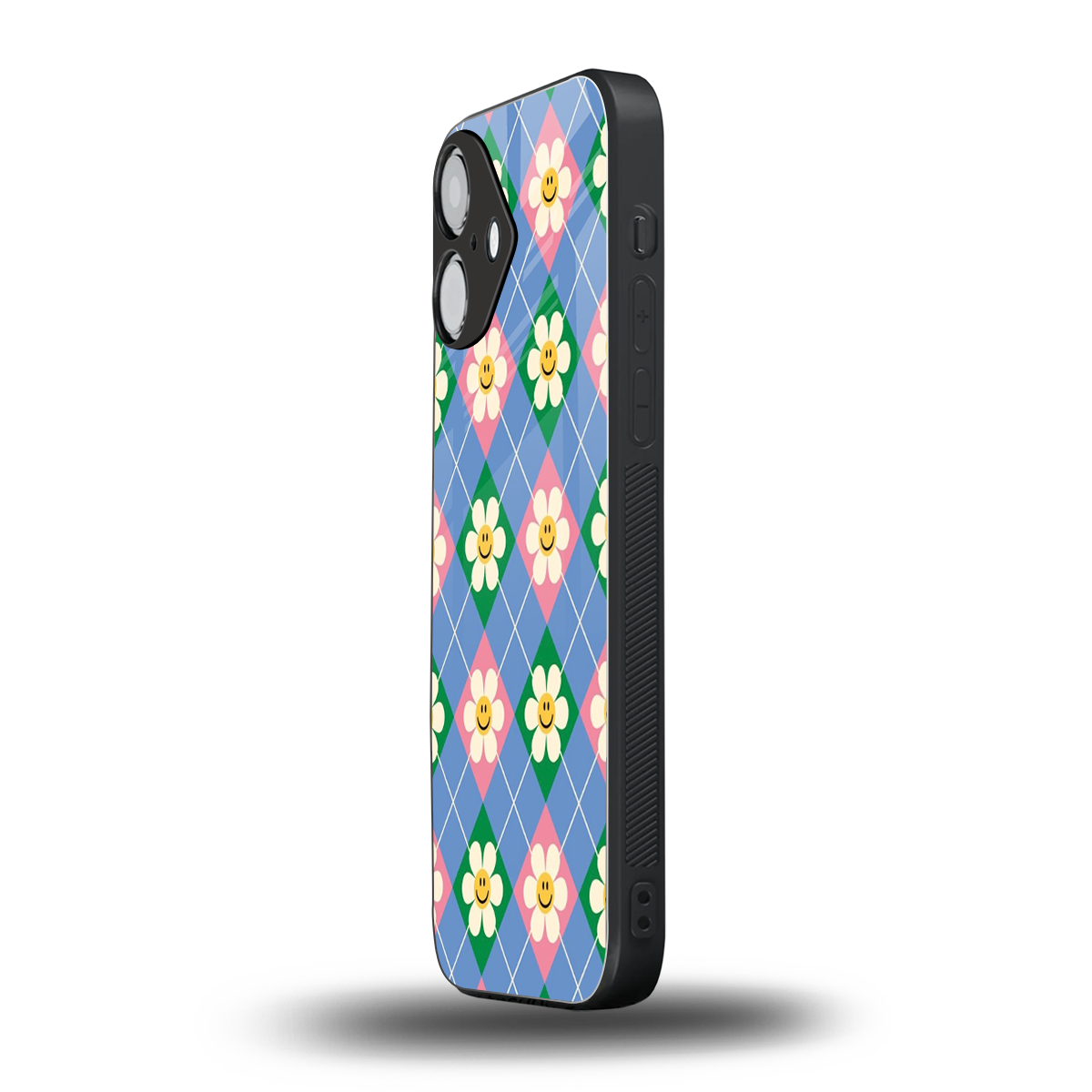 Joy Petals Phone Case for Iphone 16 | Glass Case