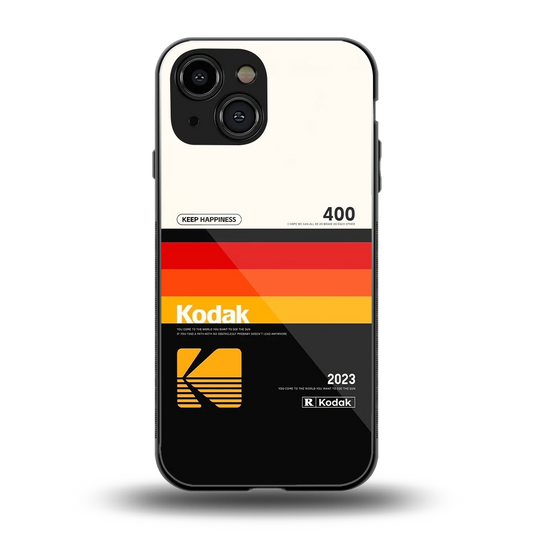 Keep Happiness back phone cover | glass case for iphone 13 mini