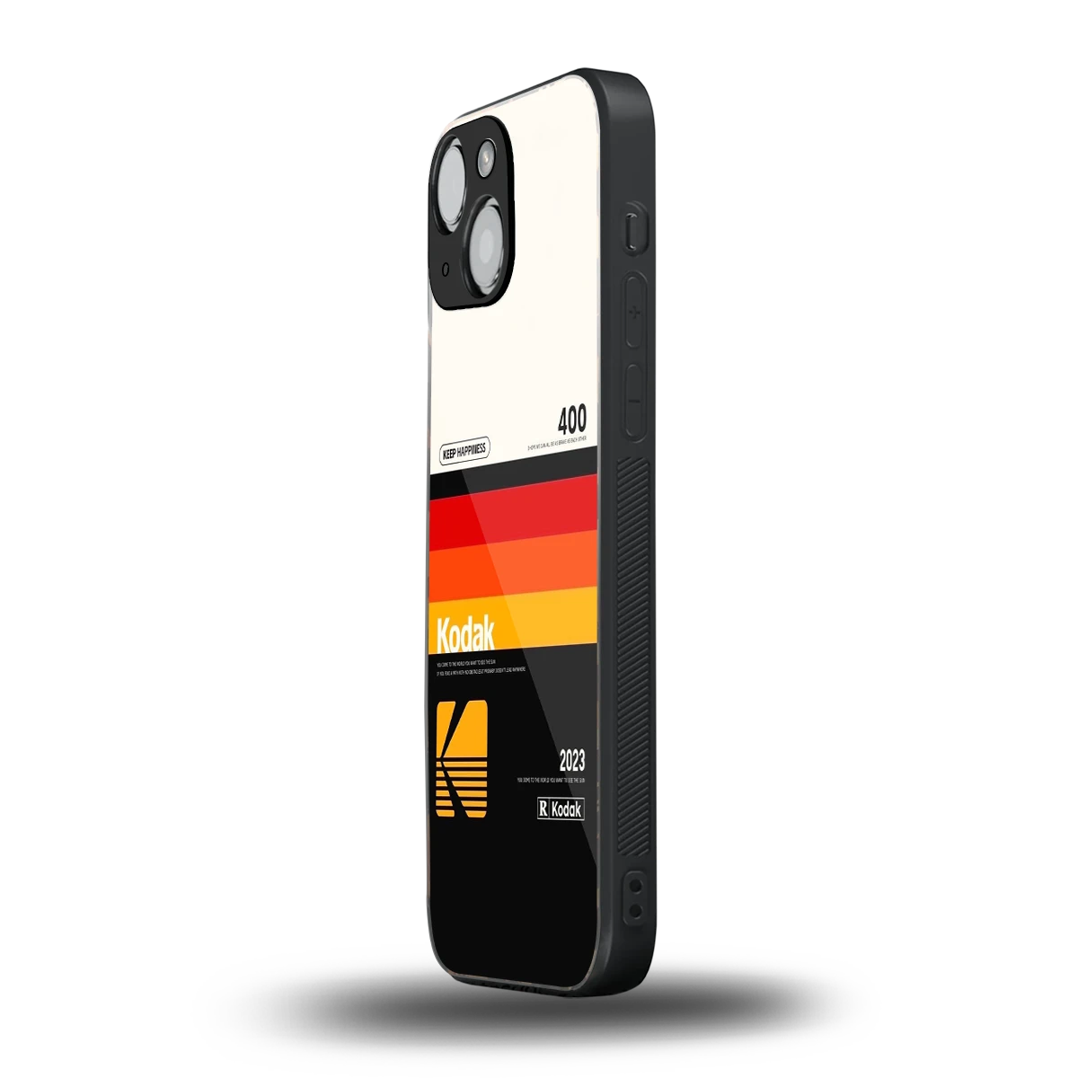 Keep Happiness iphone 13 mini mobile cover | shockproof glass phone case