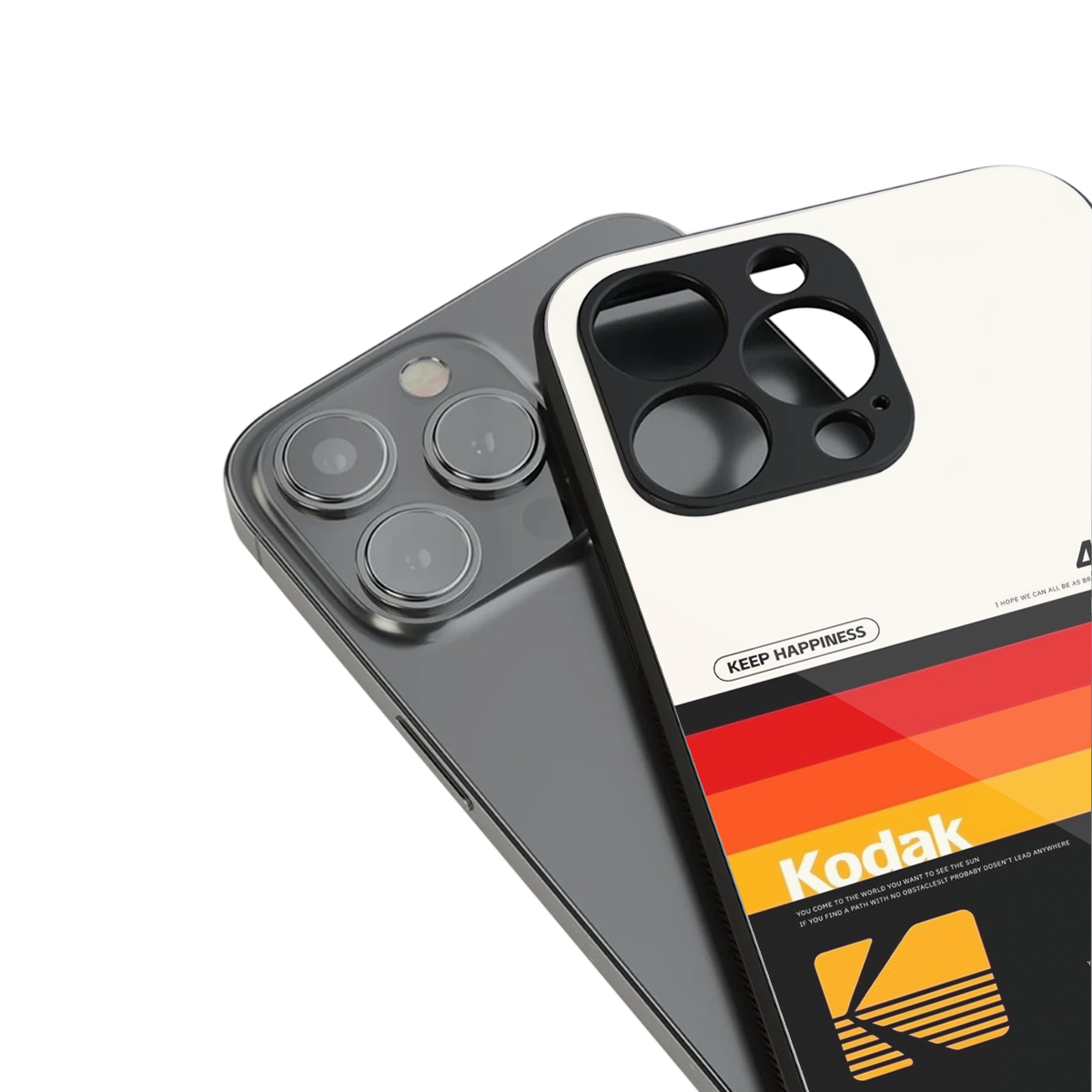 Keep Happiness Phone Case for Iphone 16 | Glass Case
