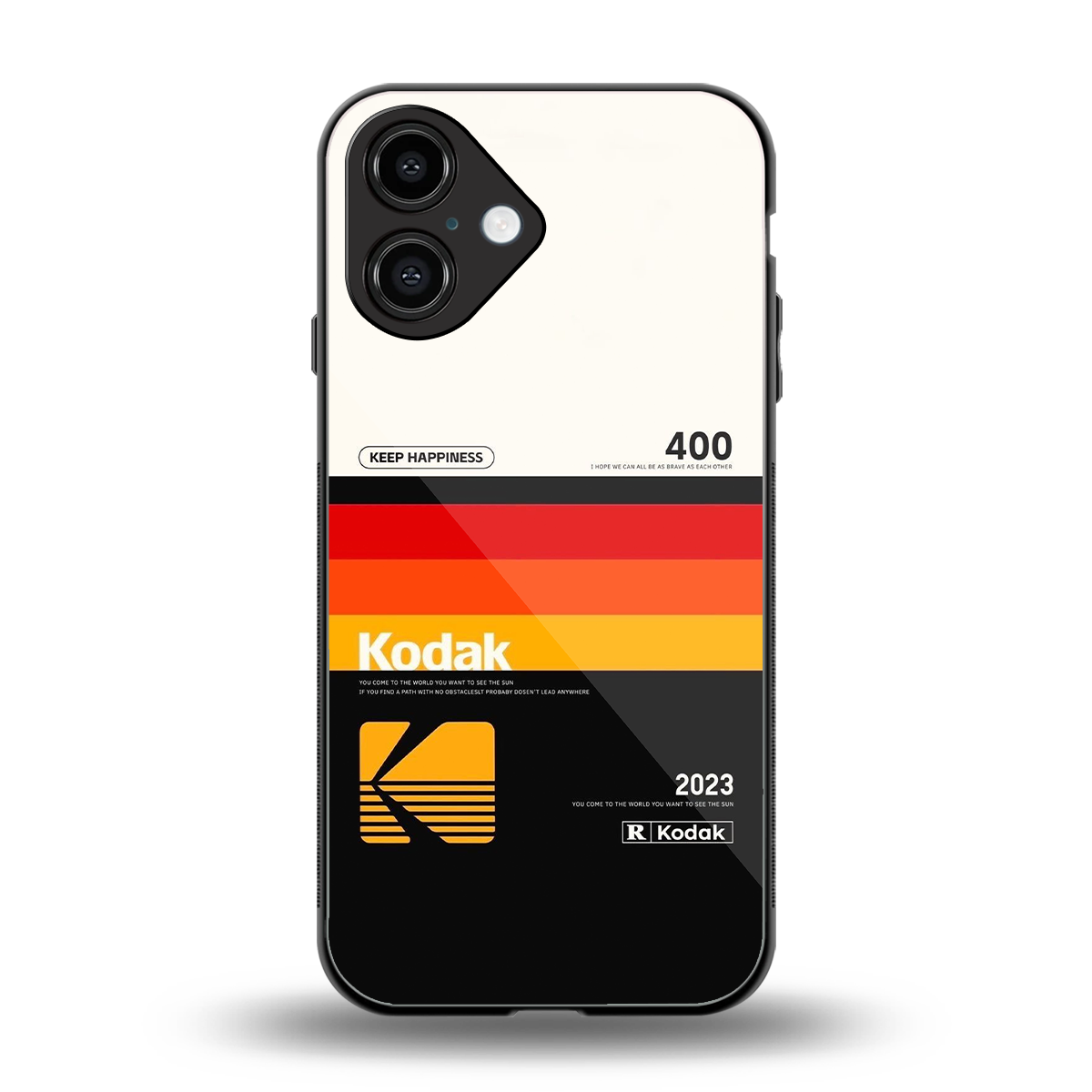 Keep Happiness Phone Case for Iphone 16 | Glass Case