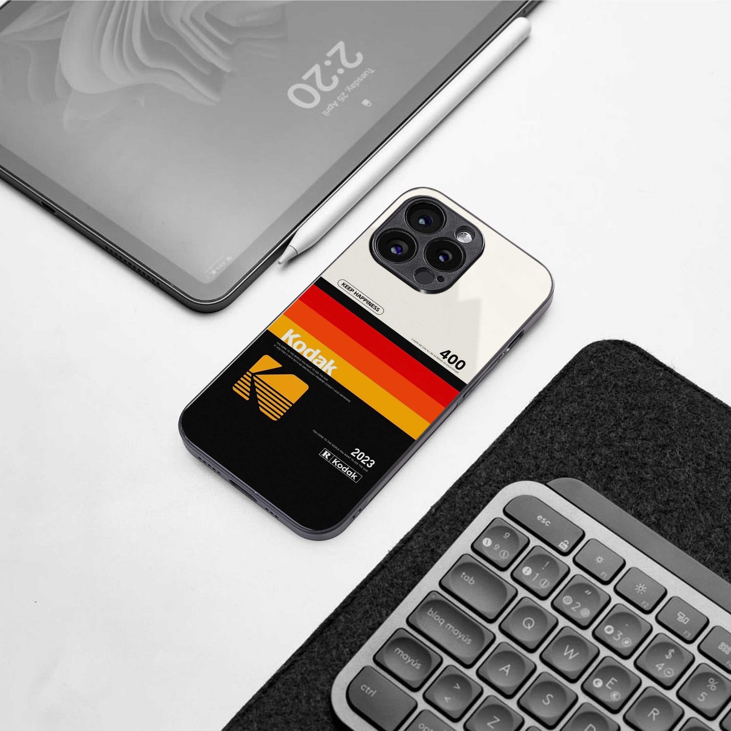 Keep Happiness Phone Case for Iphone 16 | Glass Case