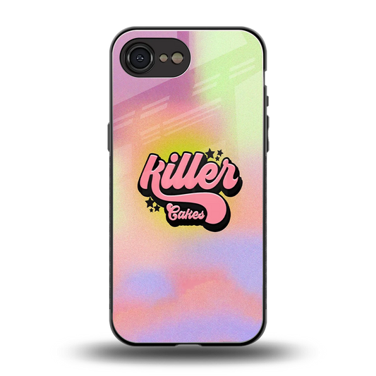Killer Cakes back phone cover | glass case for iphone 16e