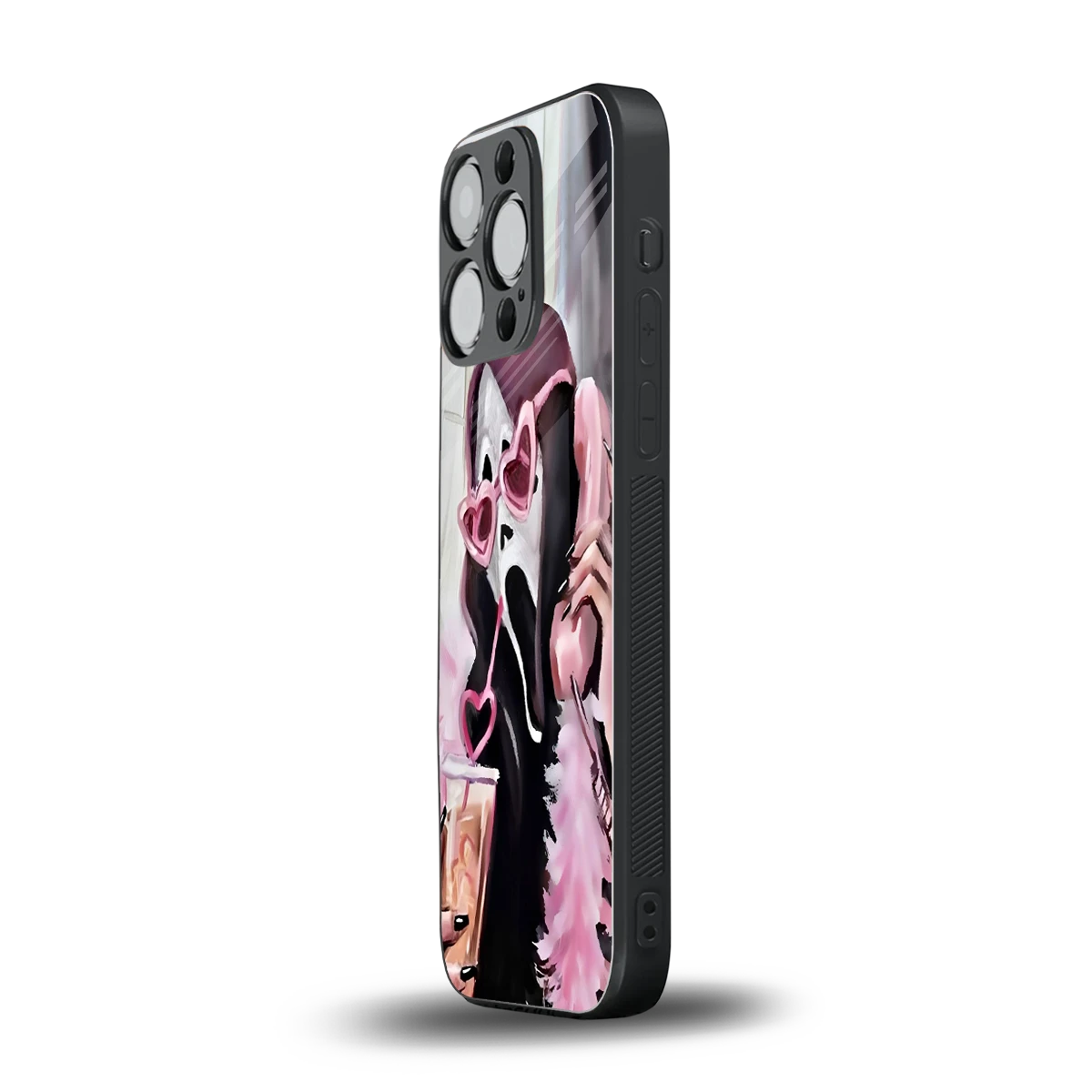 Killer Chiller iphone 16 pro mobile cover | shockproof glass phone case