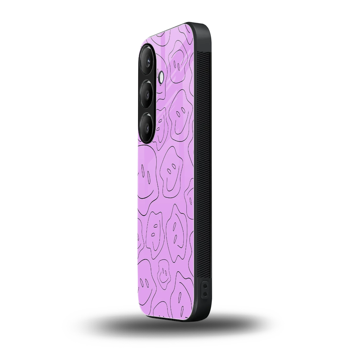 Kinda Sad Kinda Happy samsung galaxy s24 mobile cover | shockproof glass phone case
