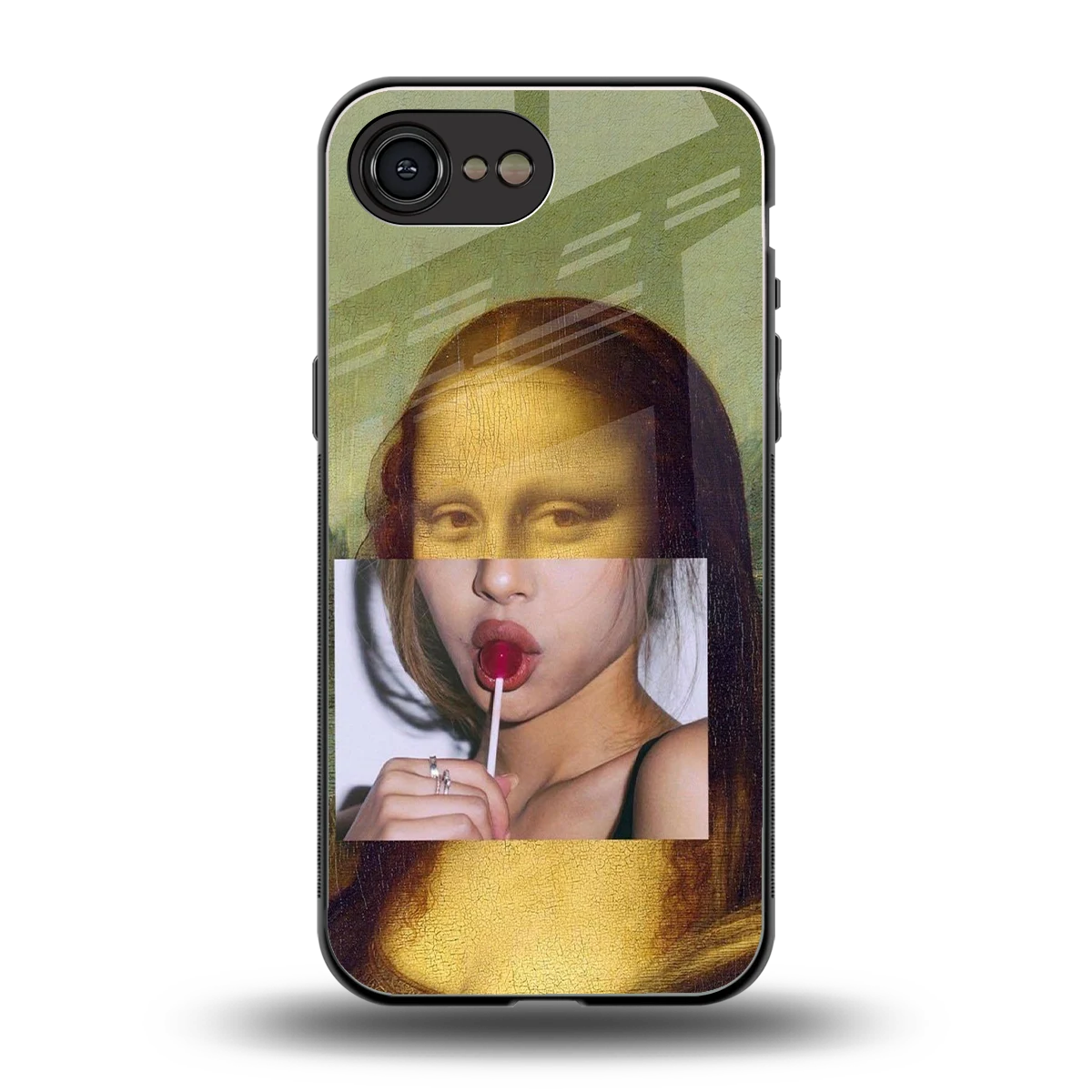 La Mona Lisa back phone cover | glass case for iphone 16e