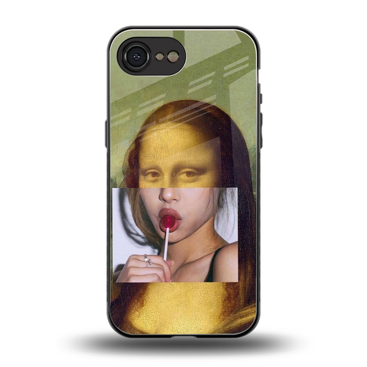 La Mona Lisa back phone cover | glass case for iphone 16e