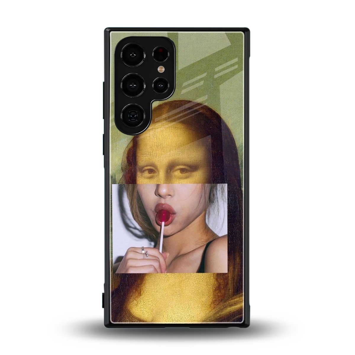La Mona Lisa back phone cover | glass case for samsung galaxy s24 ultra