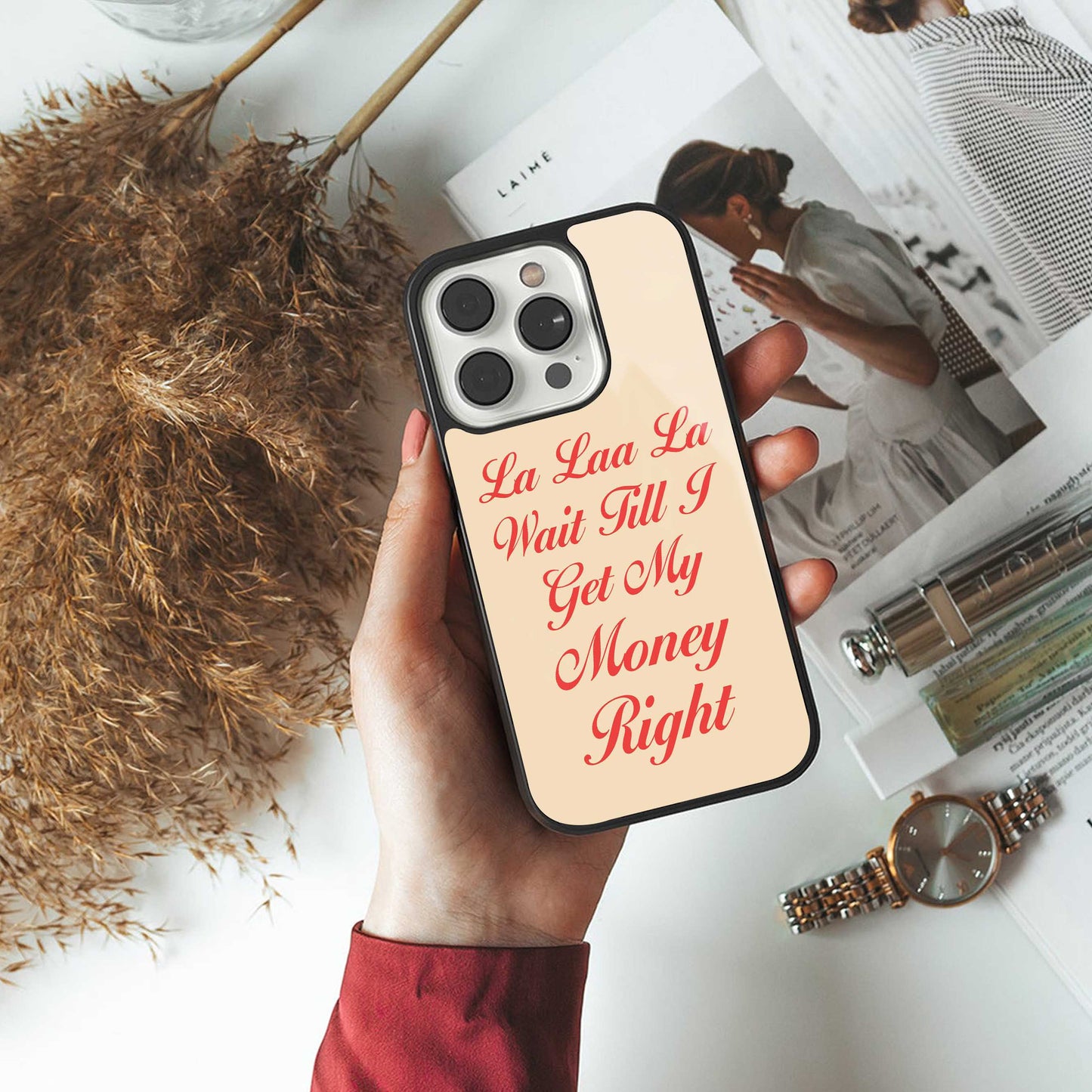 La Laa La Phone Case for Iphone 16 | Glass Case