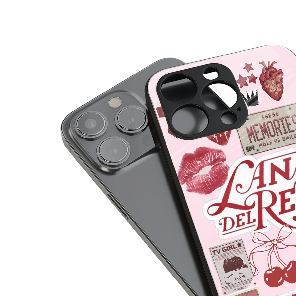 Lana Del Rey Collage Phone Case for Iphone 16 | Glass Case