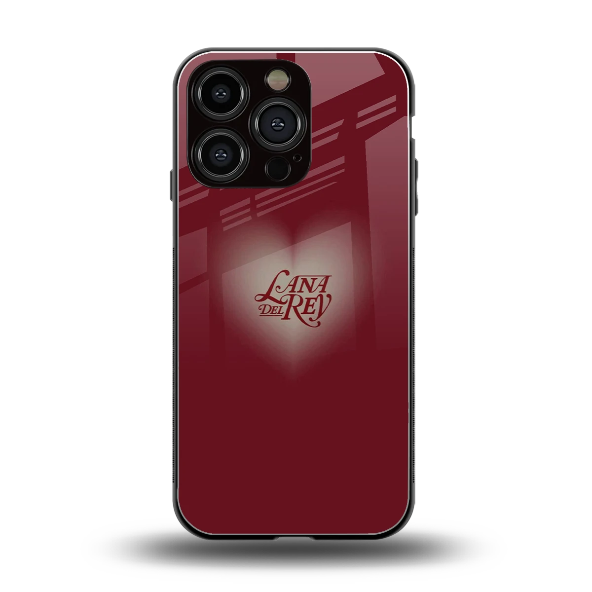 Lana Del Rey Red back phone cover | glass case for iphone 16 pro