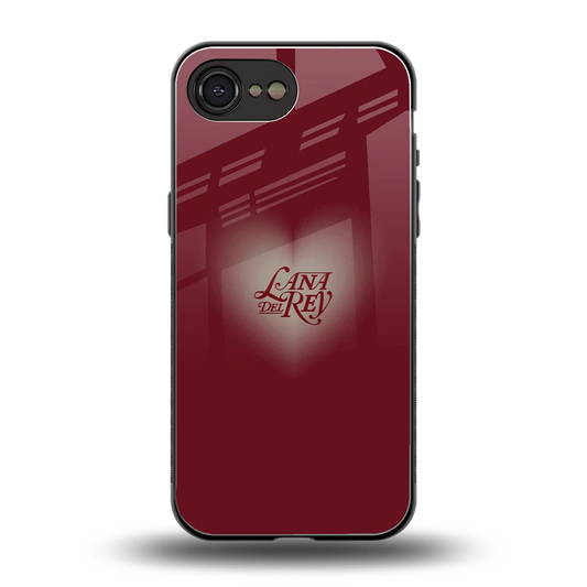 Lana Del Rey Red back phone cover | glass case for iphone 16e