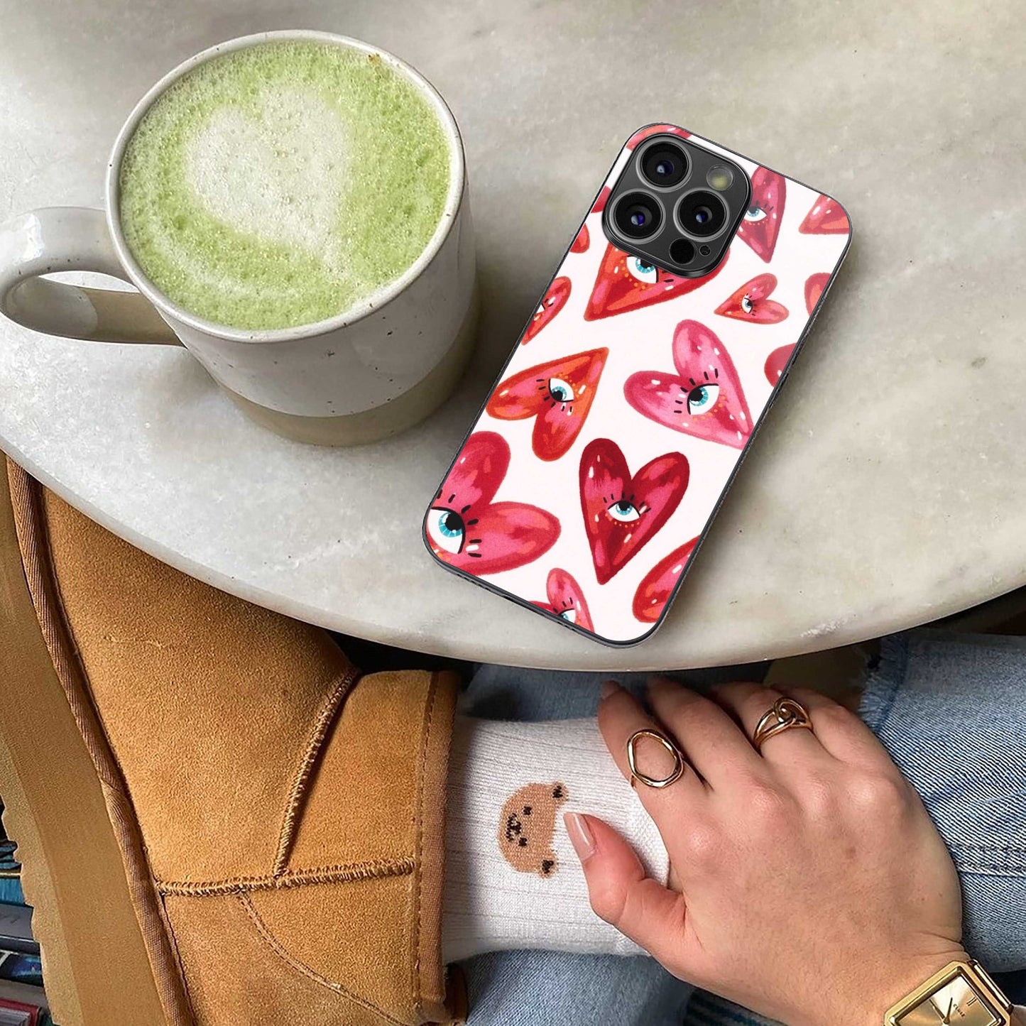 Lash Love Phone Case for Iphone 16 | Glass Case