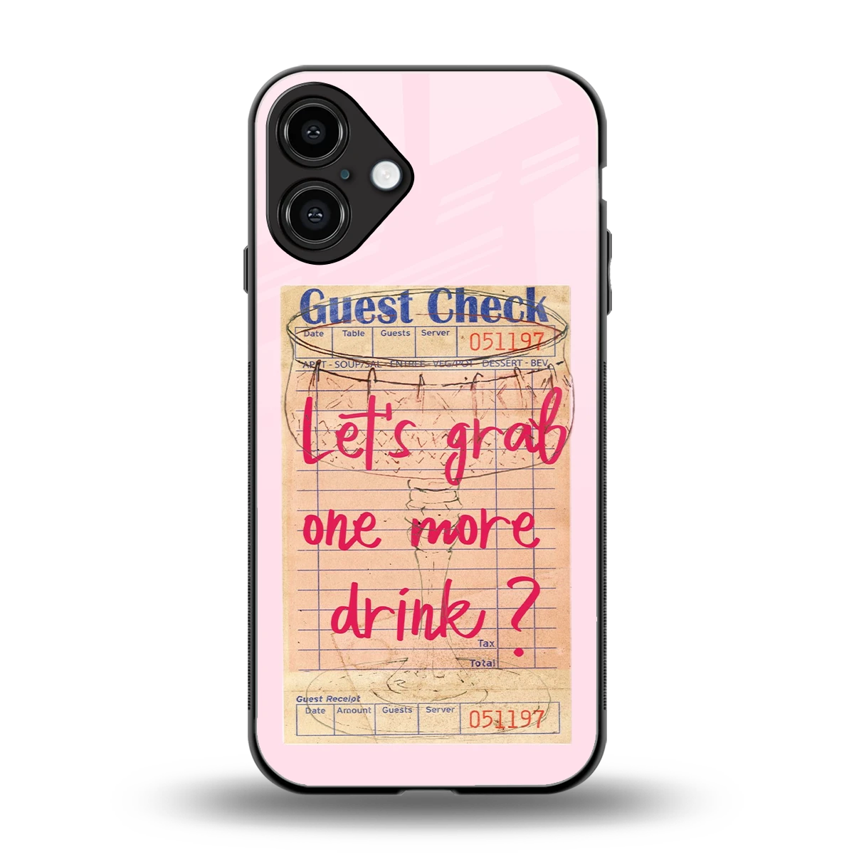 Last Call back phone cover | glass case for iphone 16 plus