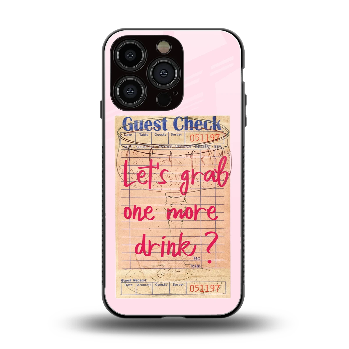 Last Call back phone cover | glass case for iphone 16 pro
