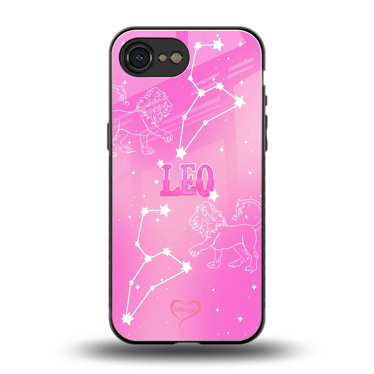 Leo Aura back phone cover | glass case for iphone 16e