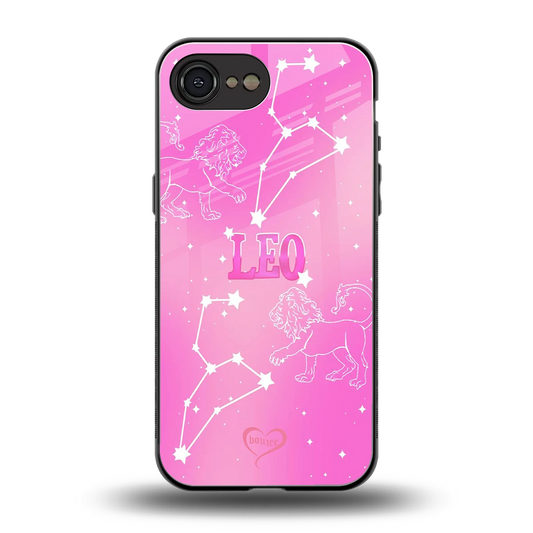 Leo Aura back phone cover | glass case for iphone 16e