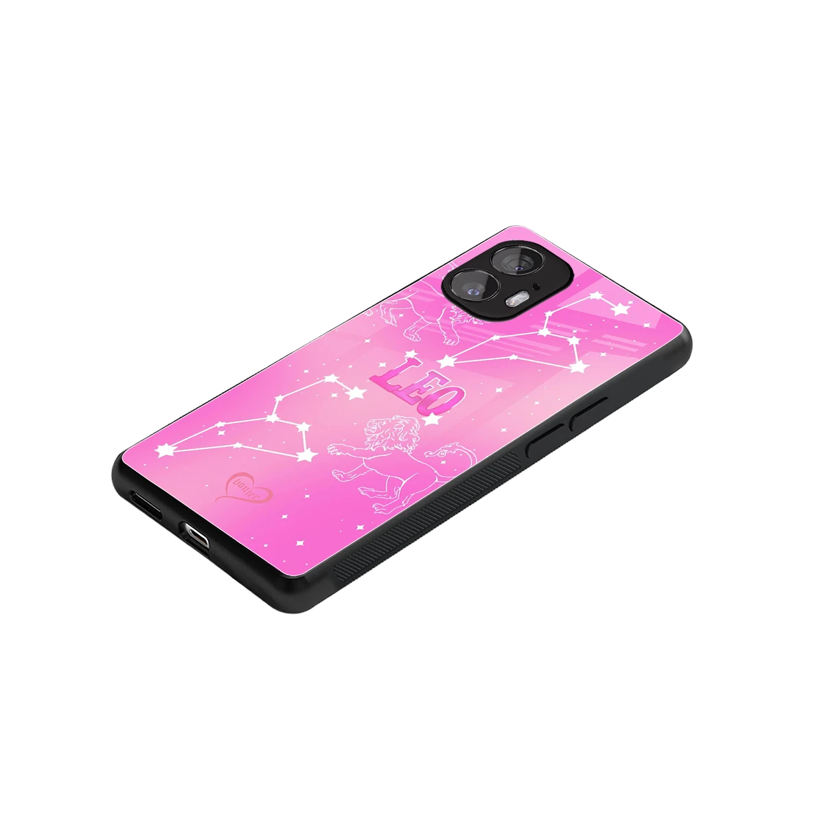 Leo Aura stylish phone case for nothing phone 2 | glossy glass and slim fit