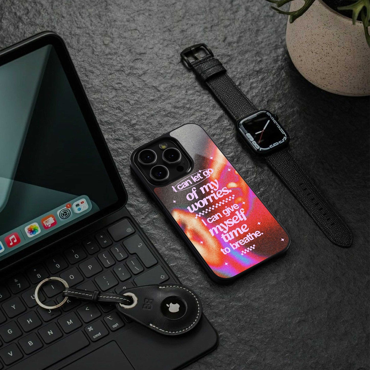 Let Go Phone Case for Iphone 16 | Glass Case