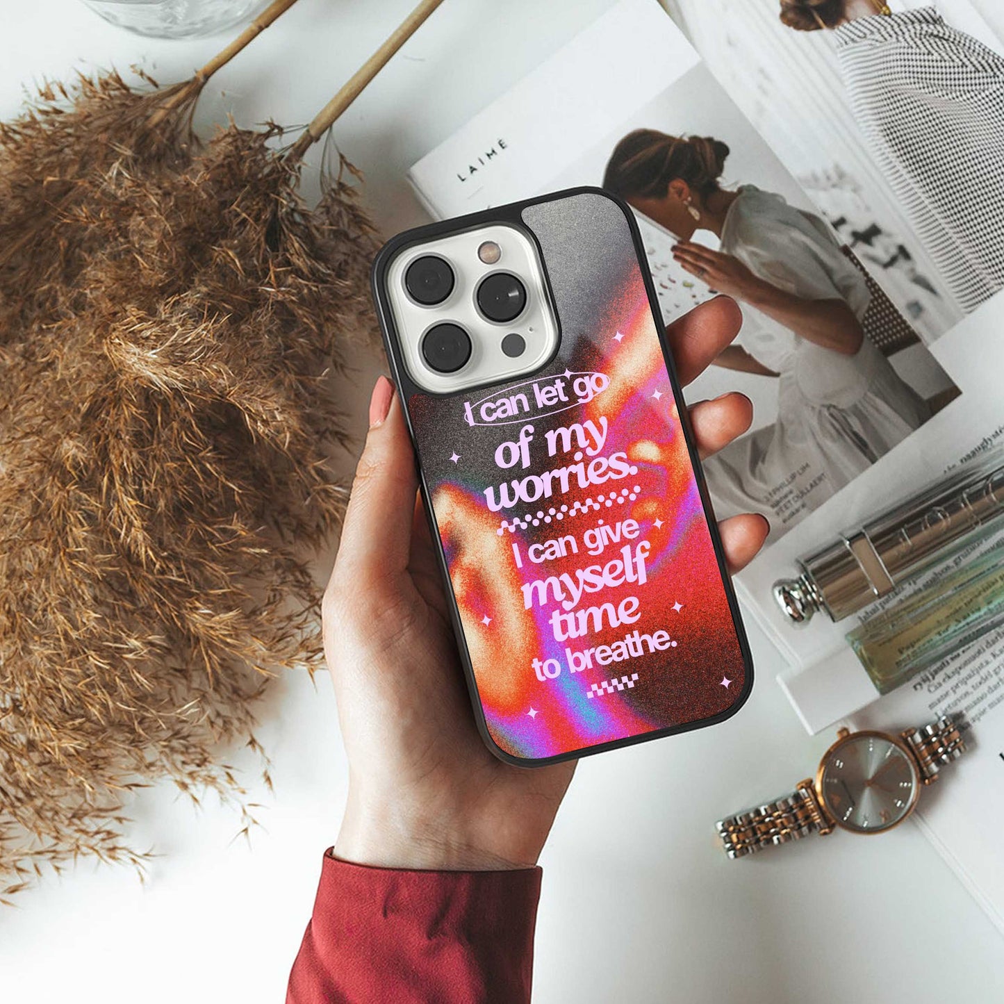 Let Go Phone Case for Iphone 16 | Glass Case