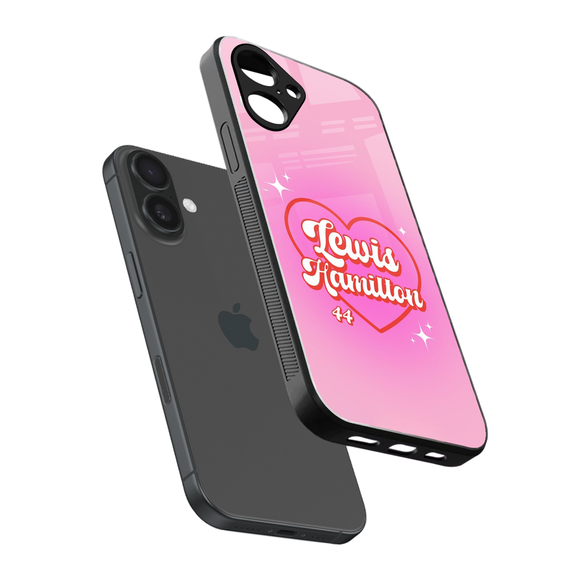 Lewis Hamilton Phone Case for Iphone 16 | Glass Case